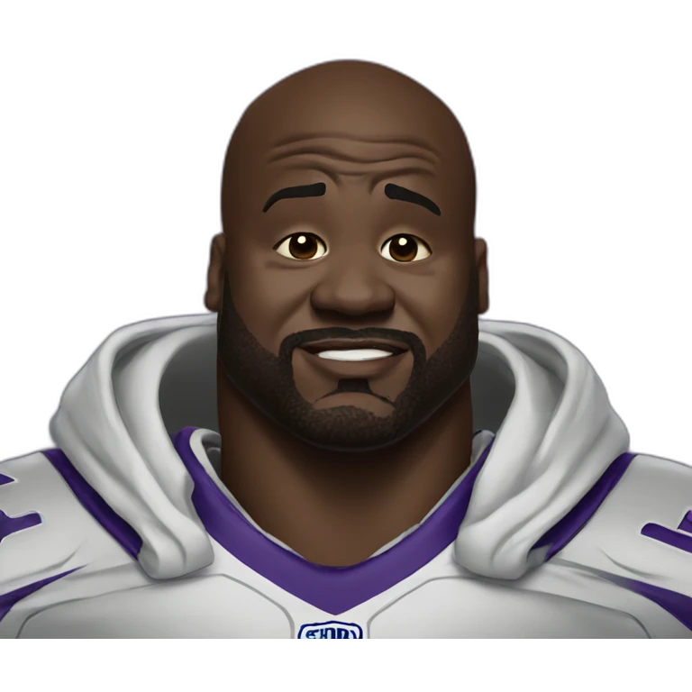 Shaq crying emoji