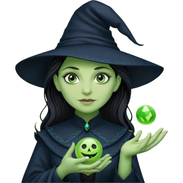 elphaba holding space emoji