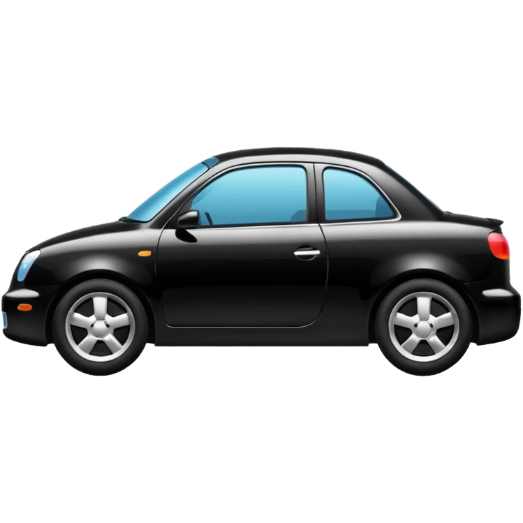grosse voiture noire emoji