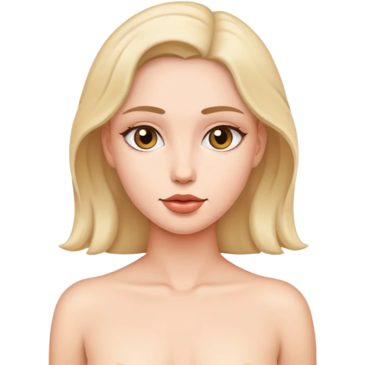 Naked woman emoji
