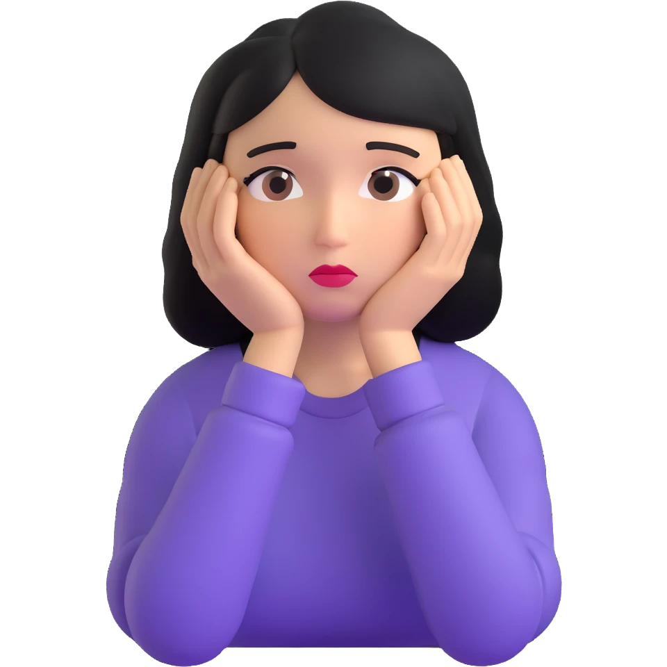 sad woman emoji