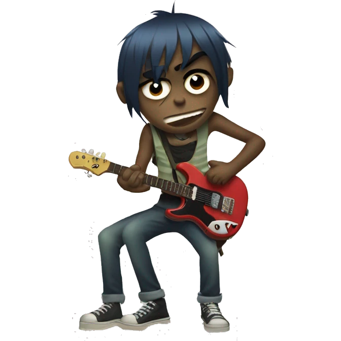 Gorillaz band emoji emoji