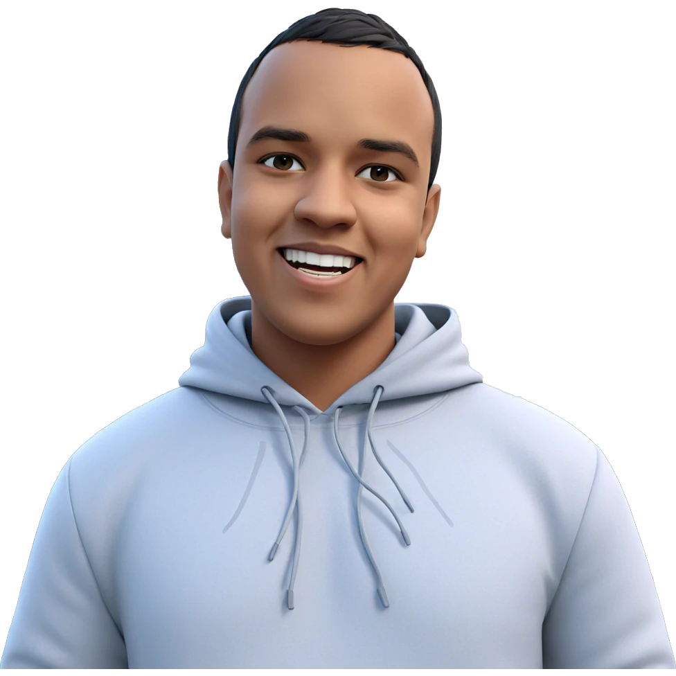 smiling boy in hoodie outdoors emoji