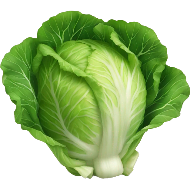 kawai cabbage emoji