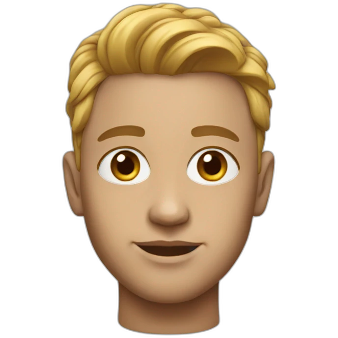 Photorealistic person emoji