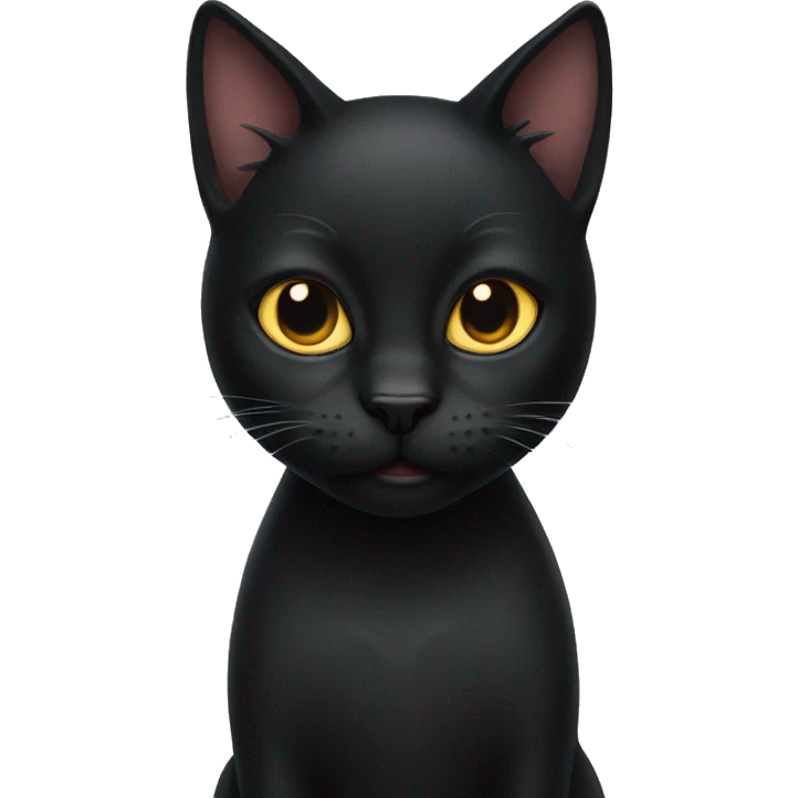 black cat emoji