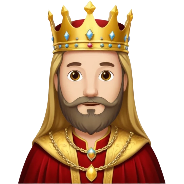 un rey master emoji