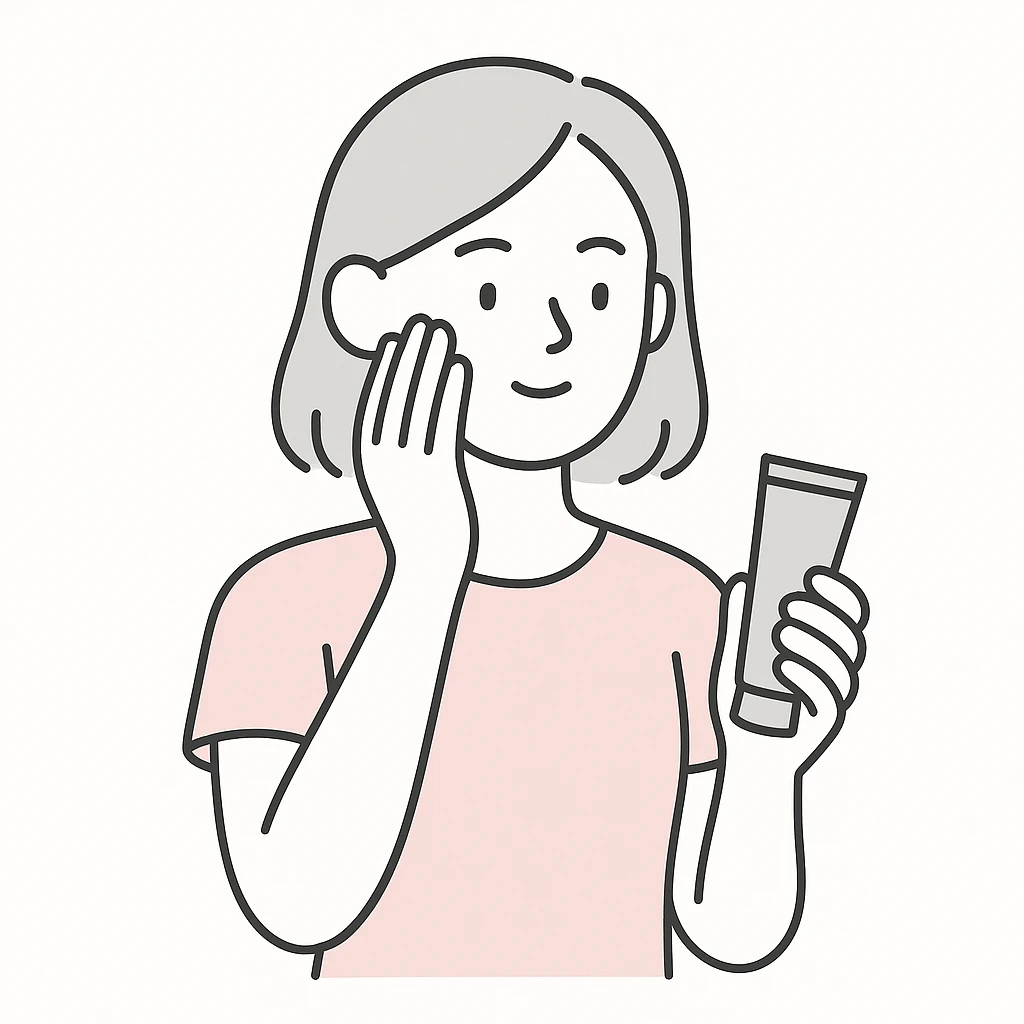skincare, pastel colors, soft and clean look emoji