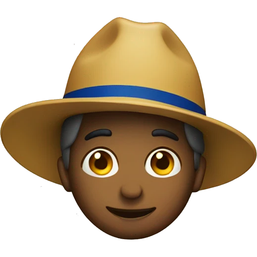 brazilian with dutch hat emoji