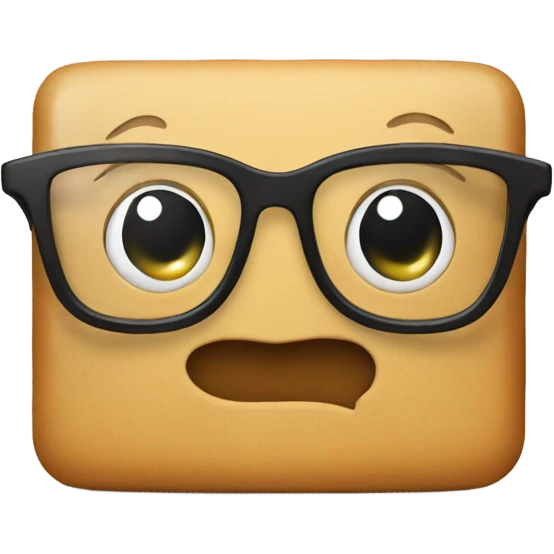 a smartbox with glasses on a heart emoji
