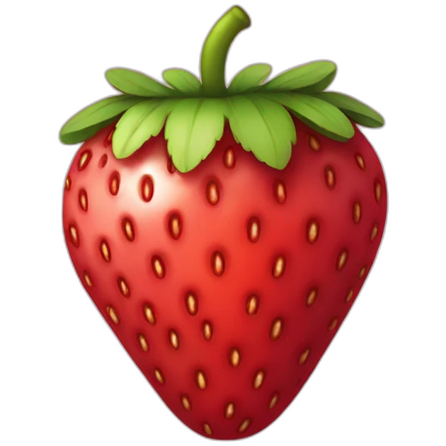 Strawberry emoji