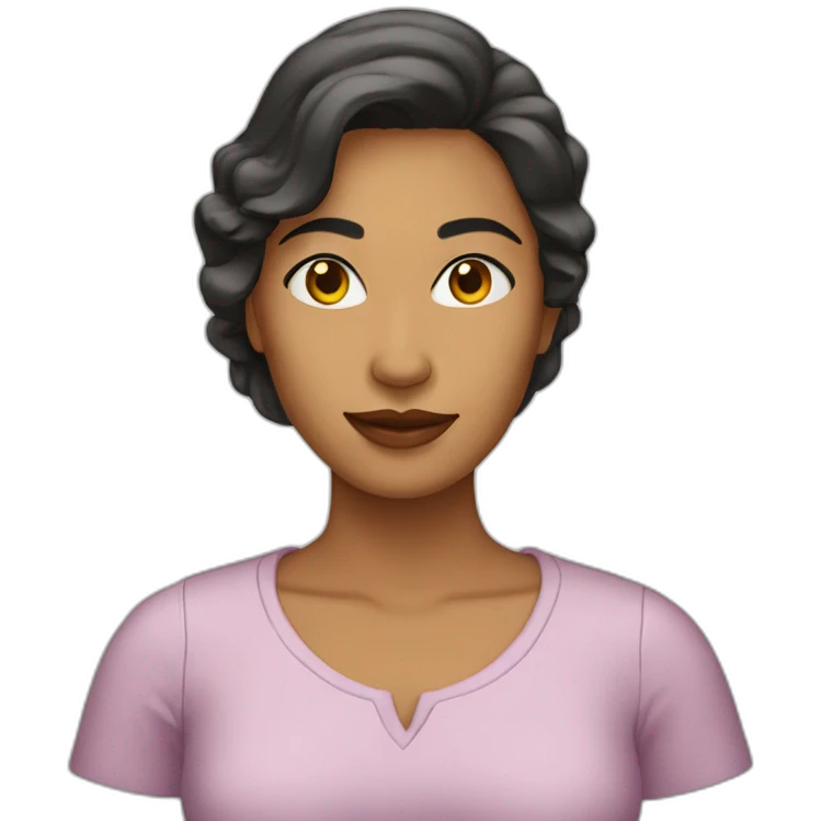Mujer enojada emoji
