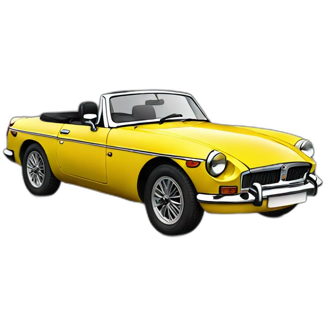 MGB roadster emoji