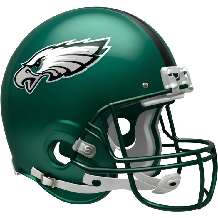 Philadelphia Eagles football helmet emoji emoji