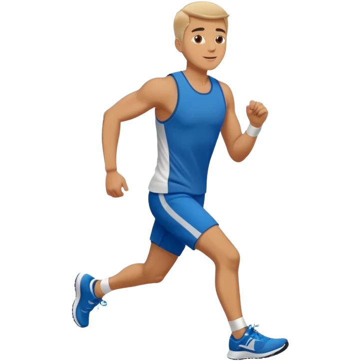 Morning Jogger man emoji