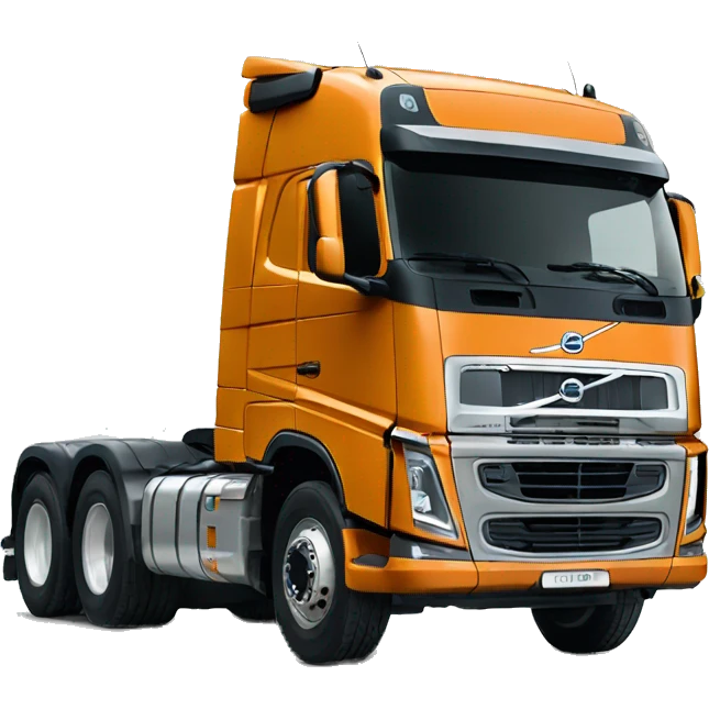 volvo truck side angle emoji