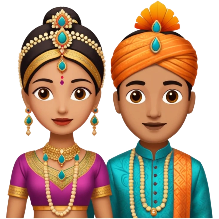 indian marriage emoji