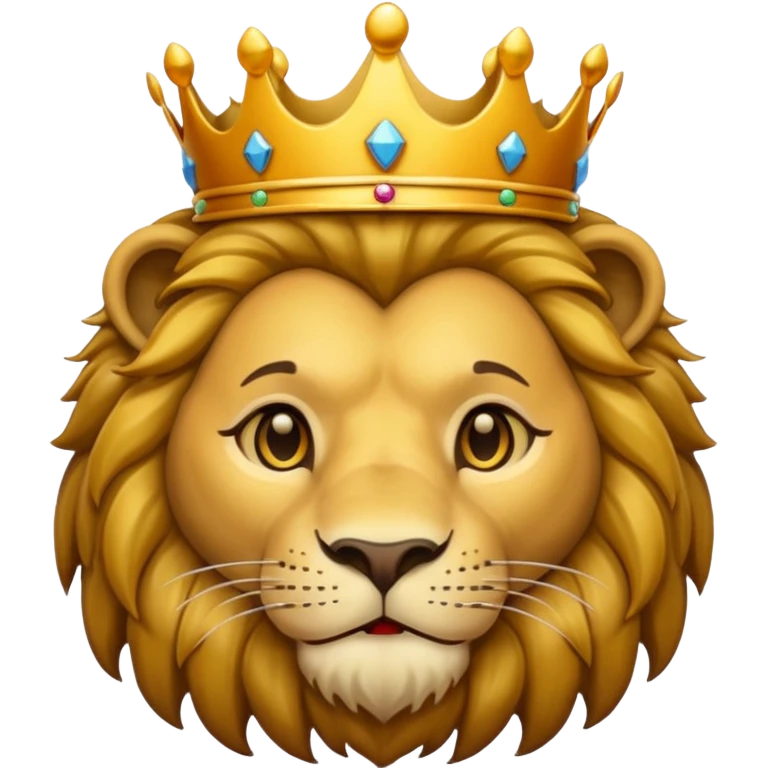 king lion emoji