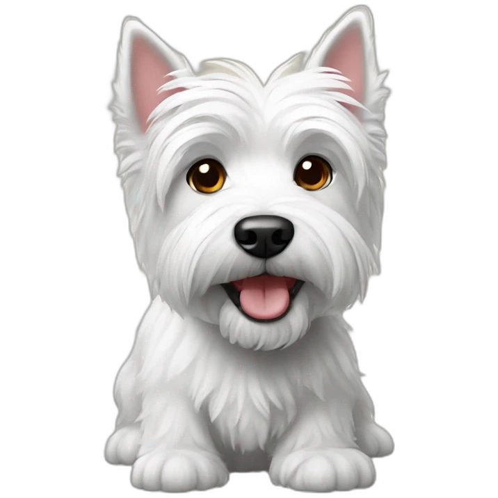 westie dog emoji