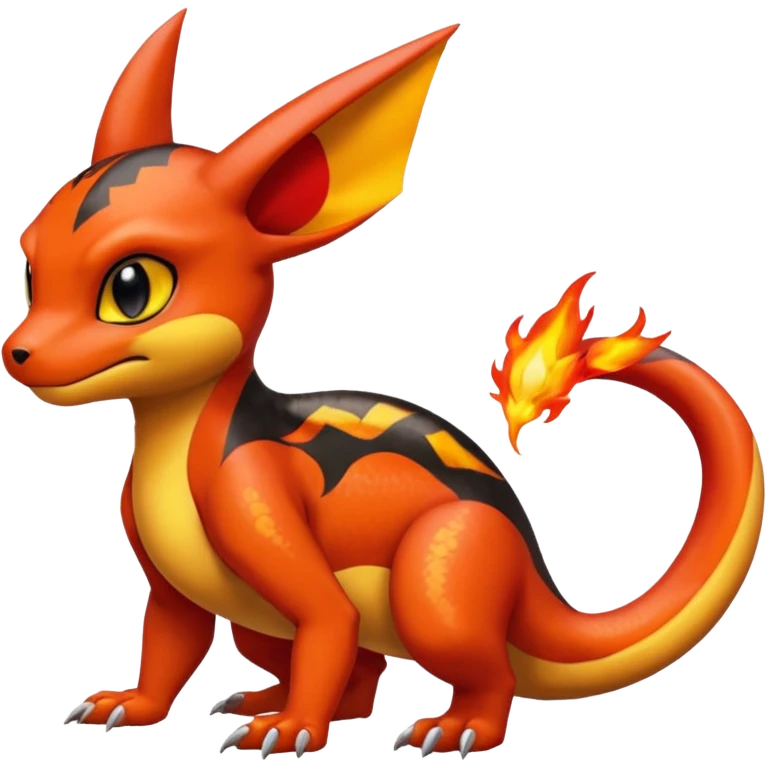 Umbreon-Charmander-Charmeleon-Guilmon-fusion emoji