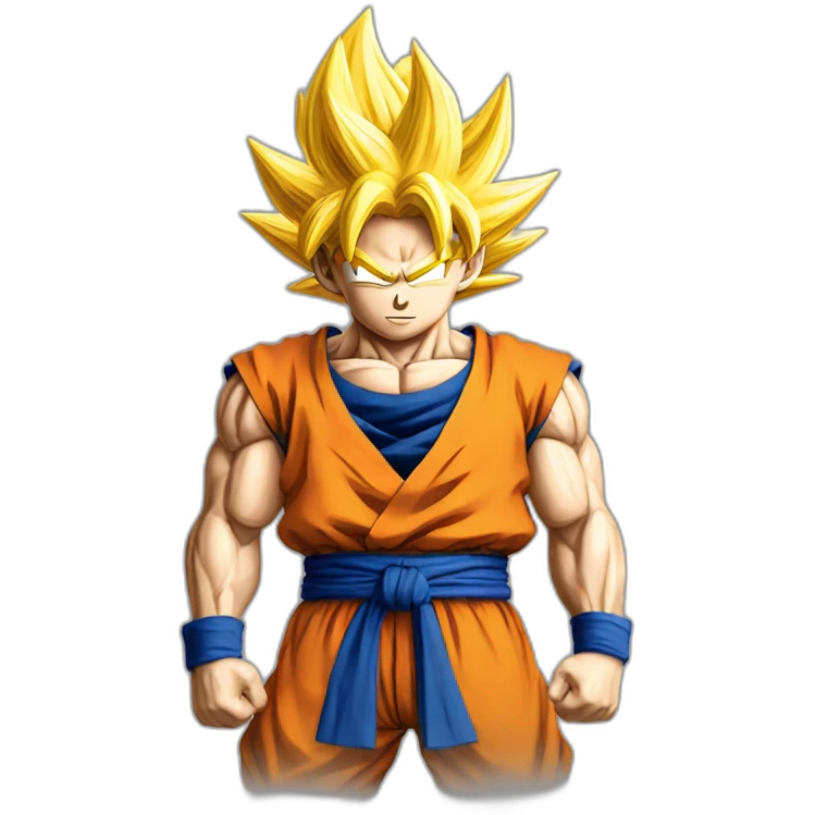 goku super sayan emoji