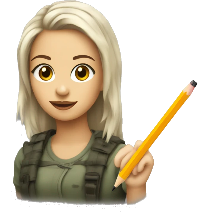 darya with pencil emoji