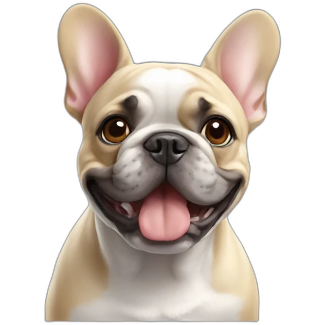french bulldog emoji