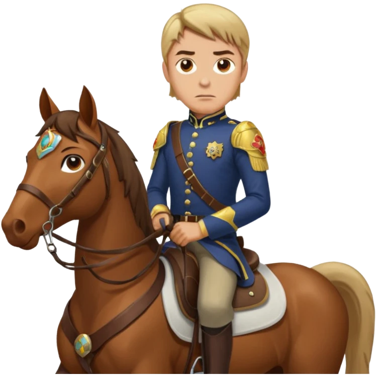 With odm gear and on horse missing 1 armComander erwin attack on titian emoji
