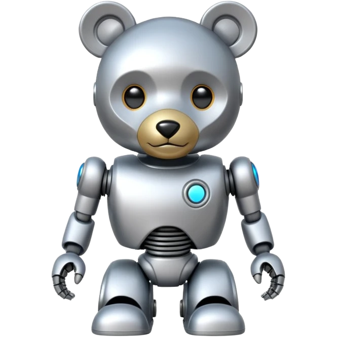 Robot teddy  emoji