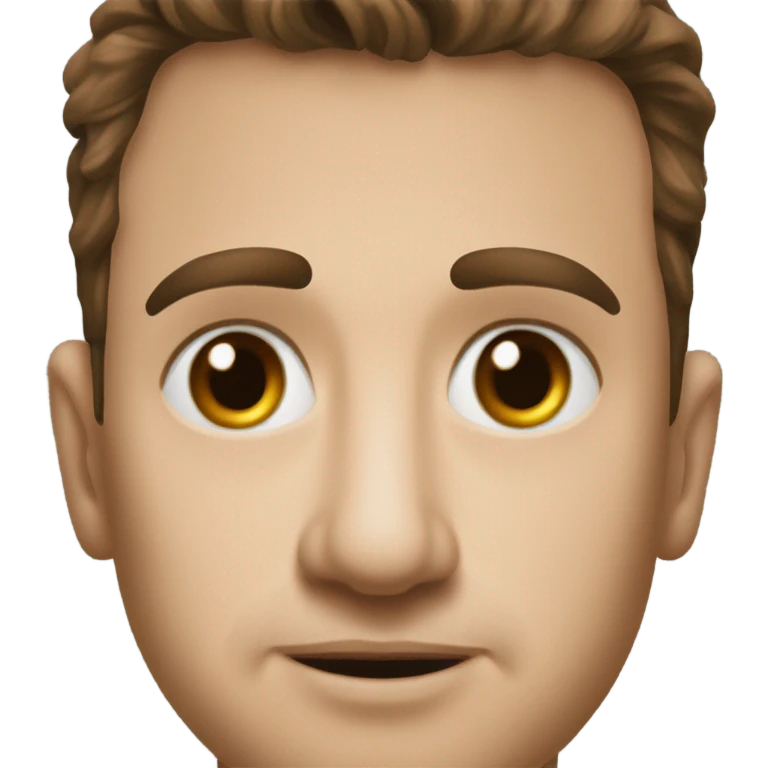 Paul mescal realistic portrait brown hair emoji