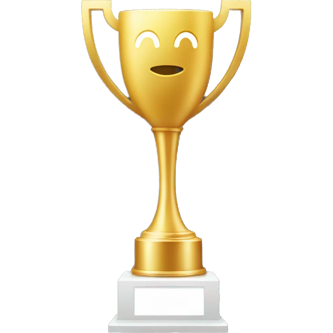 trophy + google logo emoji