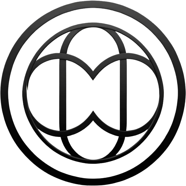 A circle with 3 lines through the middle emoji