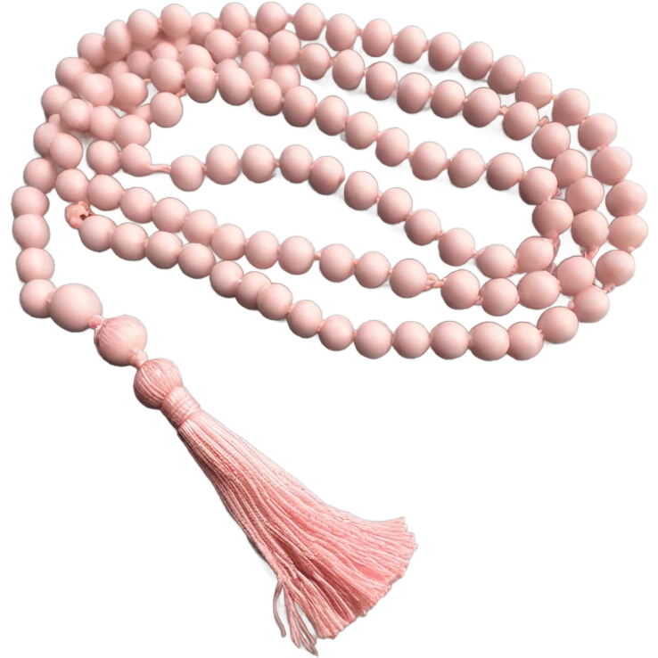Light pink Muslim prayer bead emoji