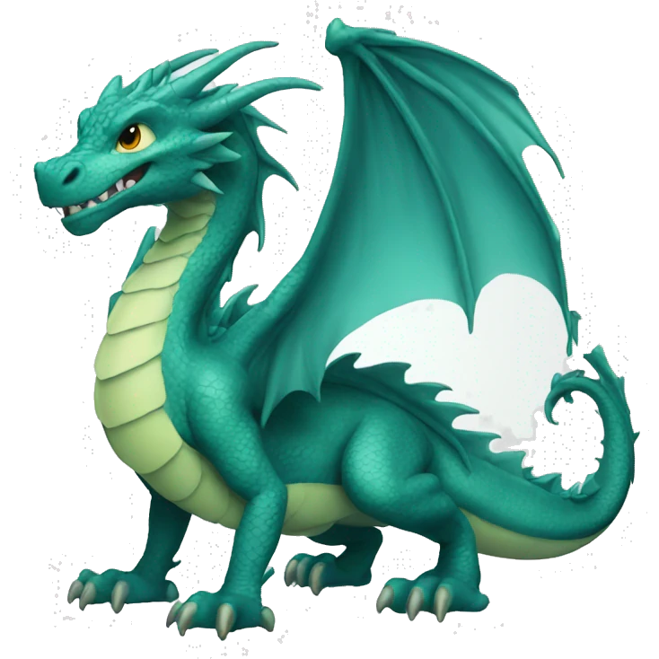 dragon bleu emoji