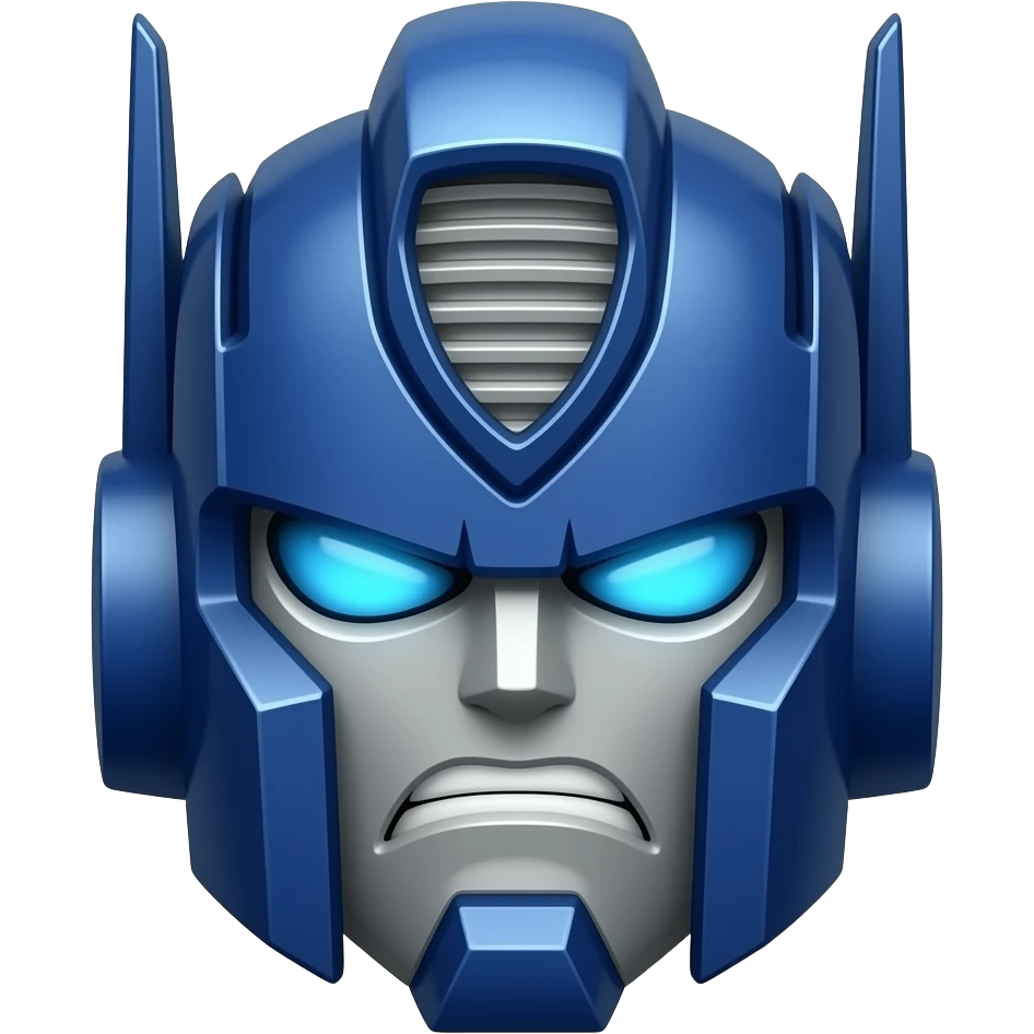 Optimus prime angry emoji