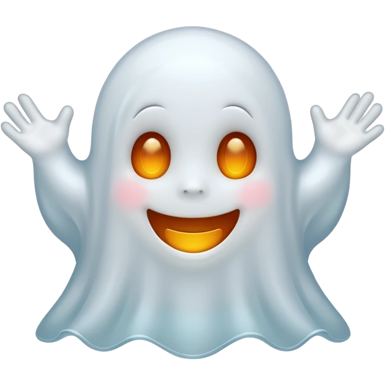 cute ghost emoji