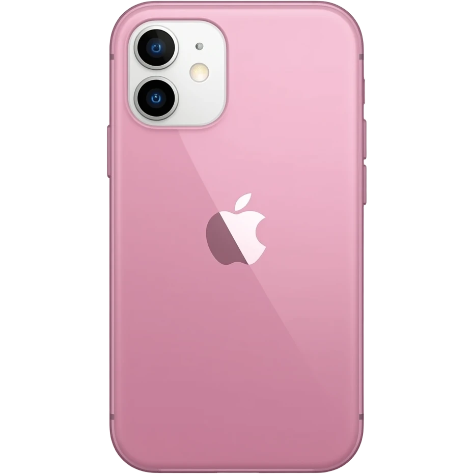 Make a pink iphone looking you emoji emoji