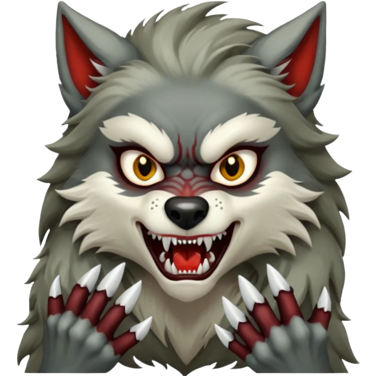 Female Werewolf body emoji