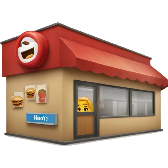 Wendy’s restaurant  emoji