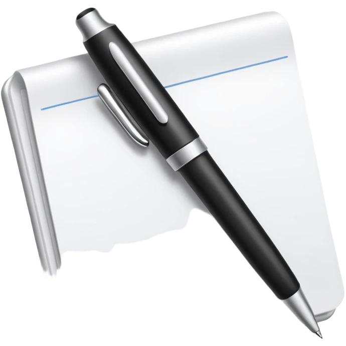 pen and paper emoji