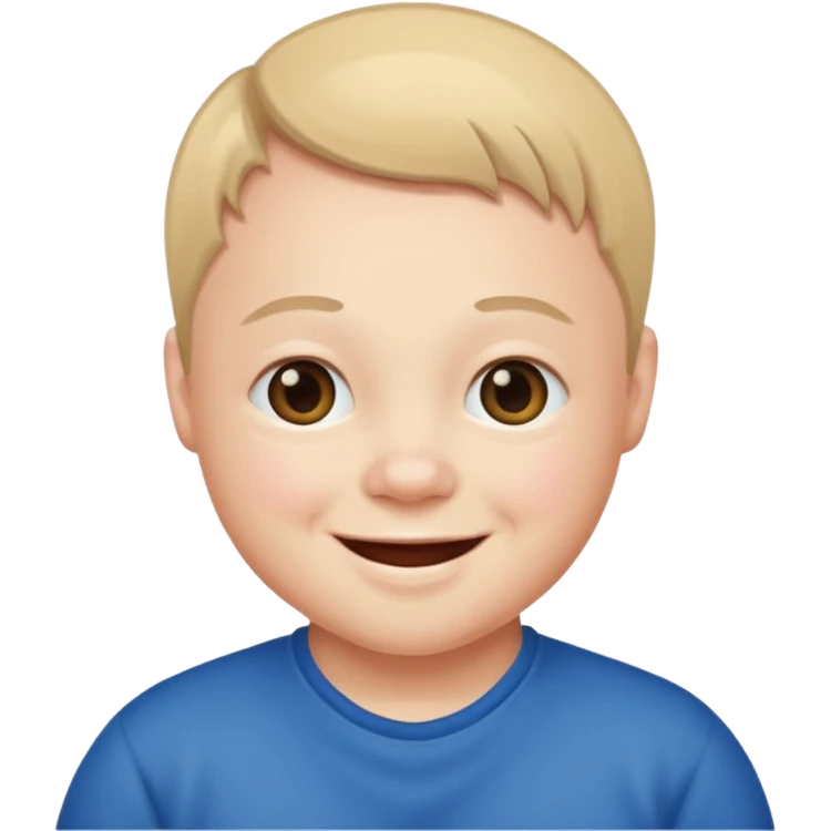 black down sydrome midget emoji