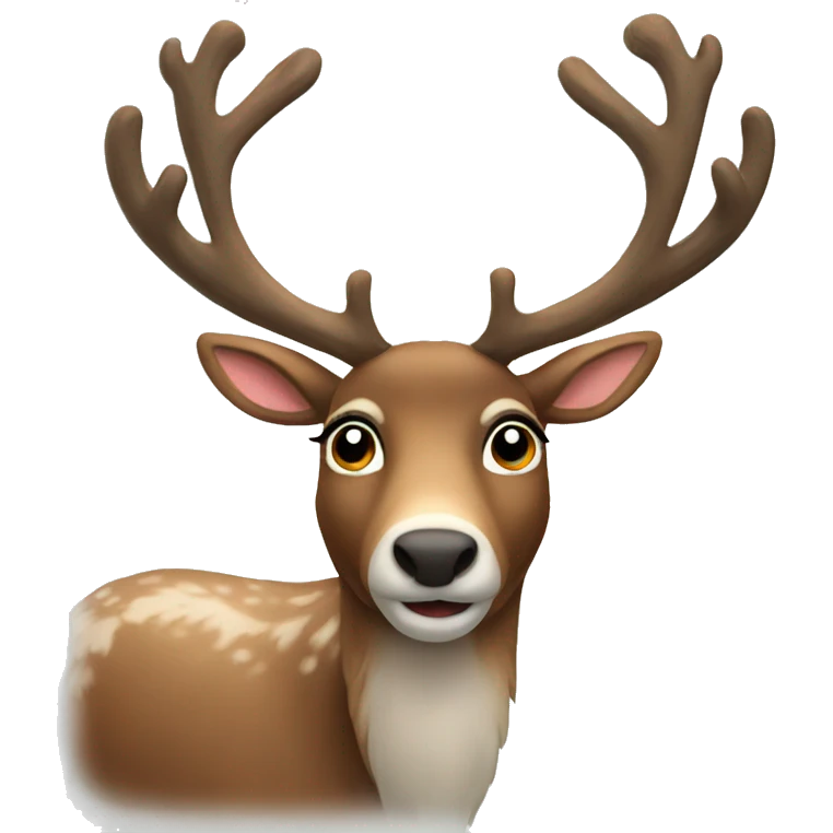 reindeer  emoji