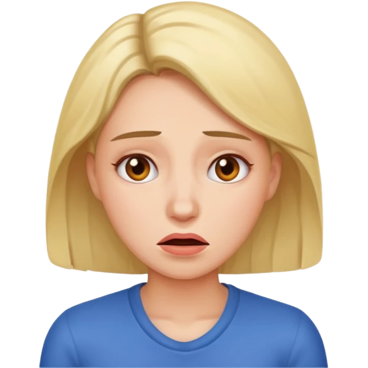 Women stressed emoji
