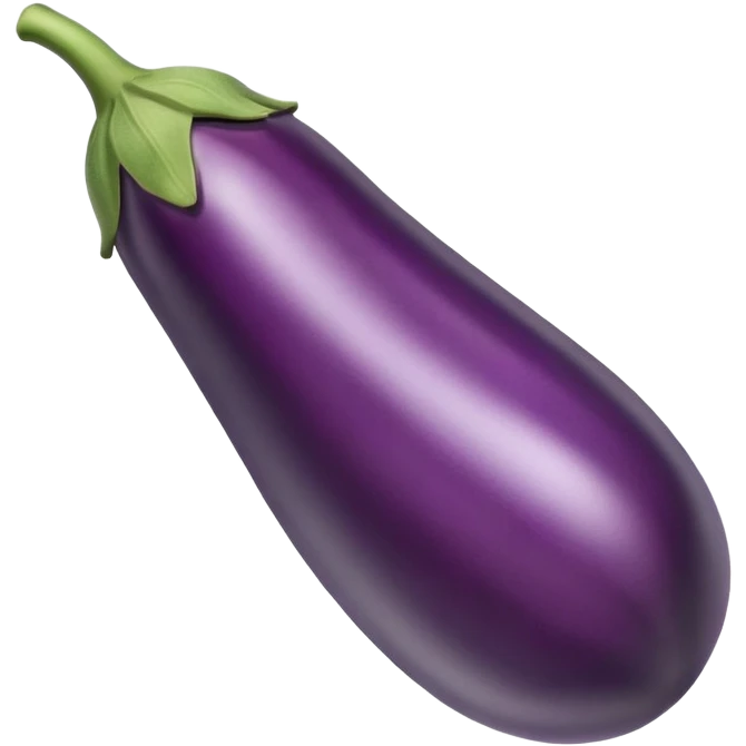 eggplant emoji