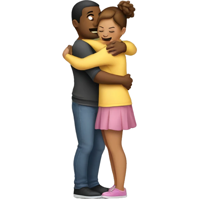 Hug emoji
