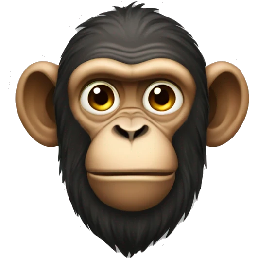 Big monkey emoji