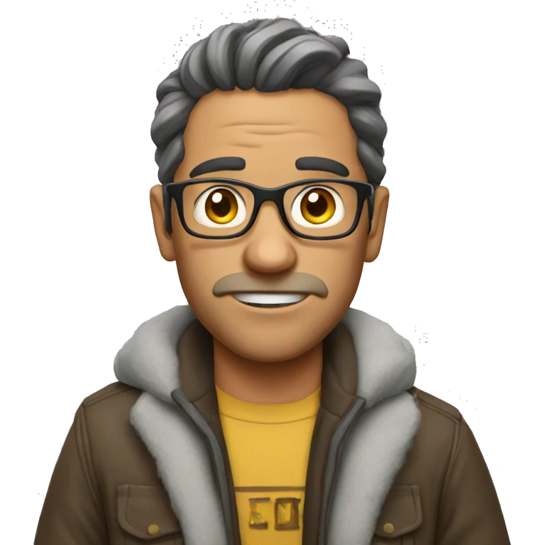 cold nerd emoji