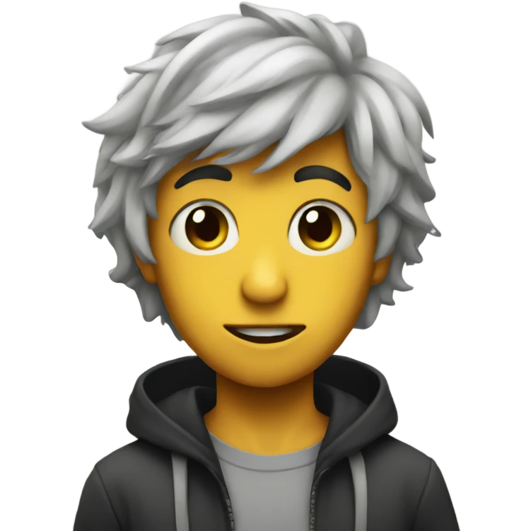 Freaky boy emoji