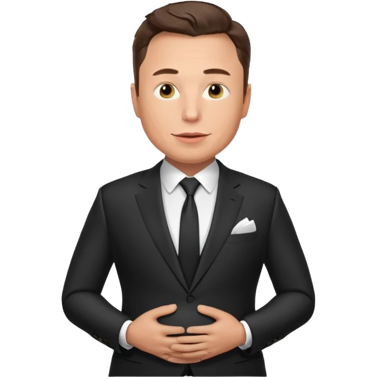 pregnant elon musk man emoji