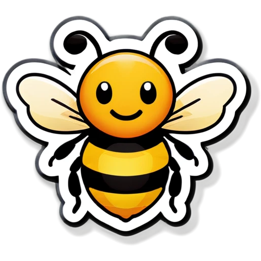 Honey emoji with bee  emoji